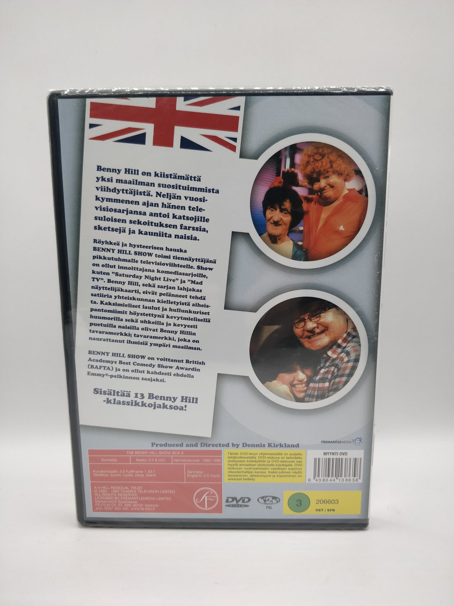 Benny Hill - Box 6 - 2DVD (In original plastic)