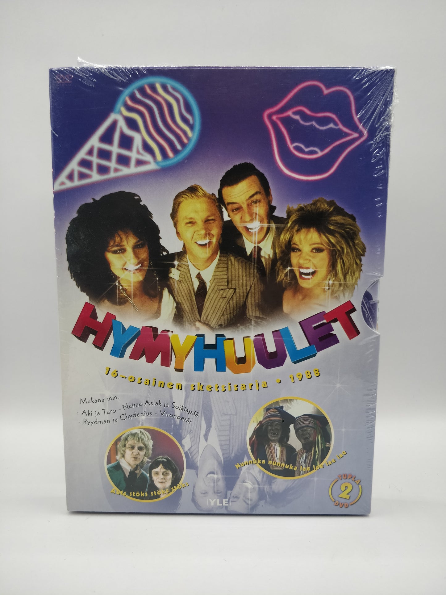 Smiling Lips - 16-Part Sketch Series 1988 (In Original Plastics)