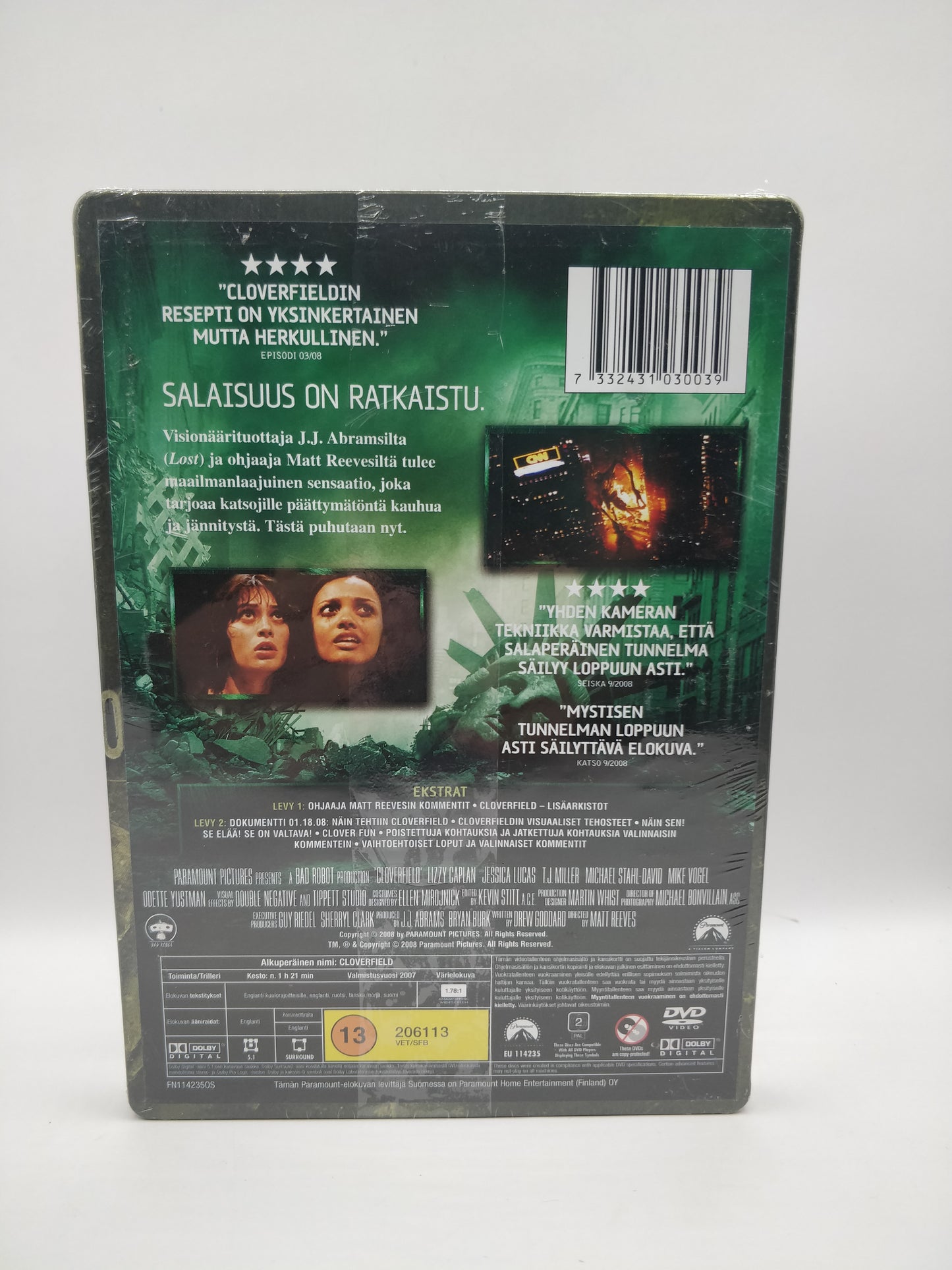 Cloverfield - Steelbook (In Original Plastics)