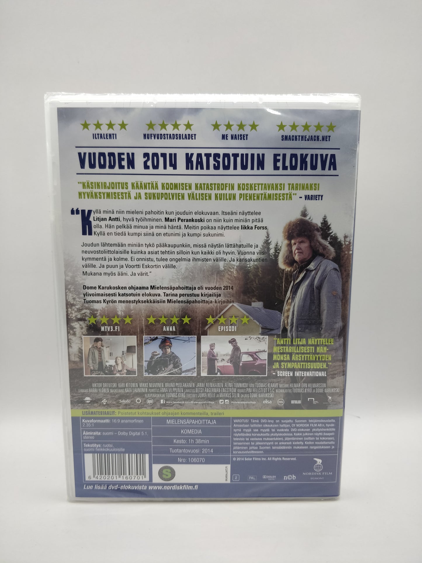 Mielensä pahoittaja (Alkuperäisissä muoveissa)