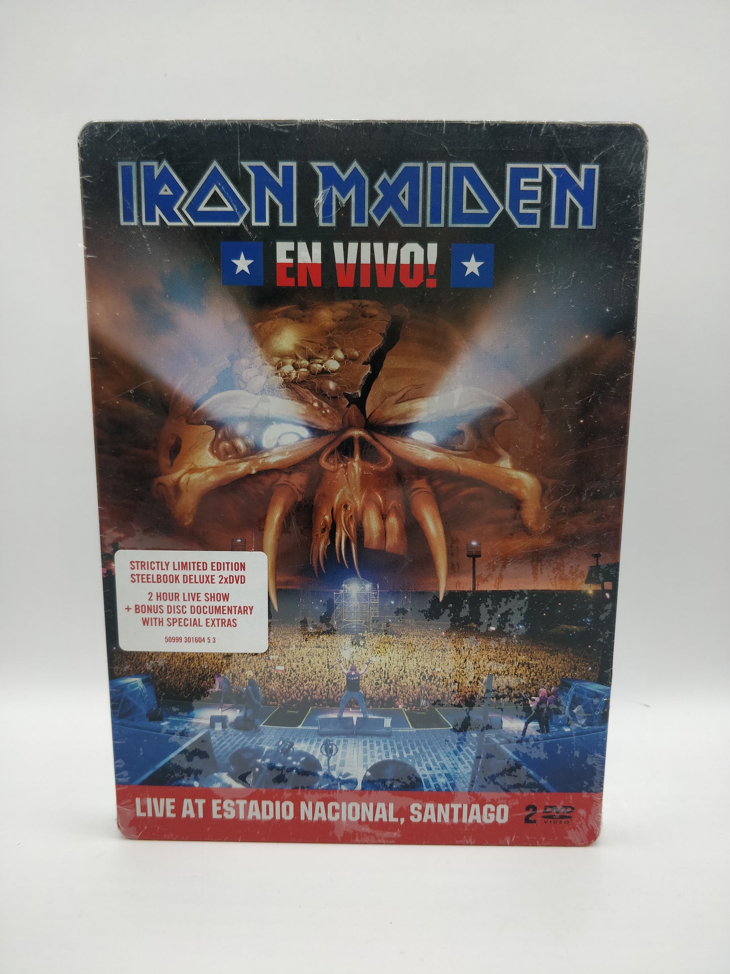 Iron Maiden - En Vivo! (Alkuperäisissä muoveissa)