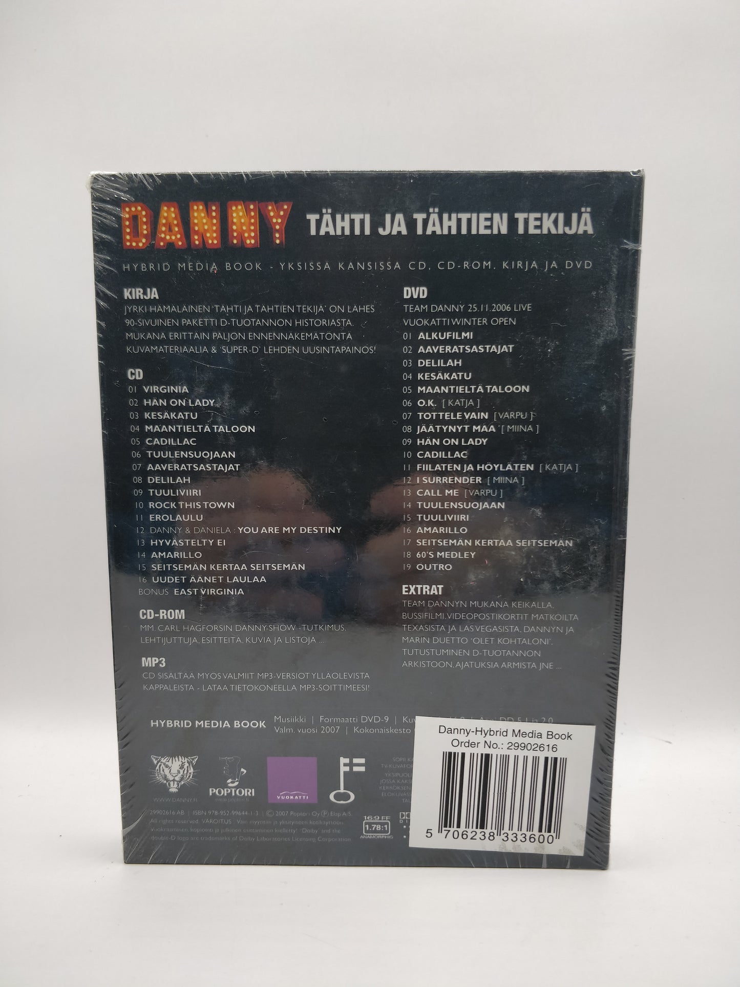 Danny - Tähti Ja Tähtien Tekijä (Alkuperäisissä muoveissa)