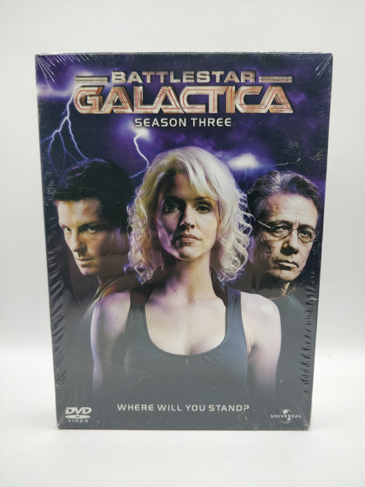 Battlestar Galactica - Kausi 3 (Alkuperäisissä muoveissa)