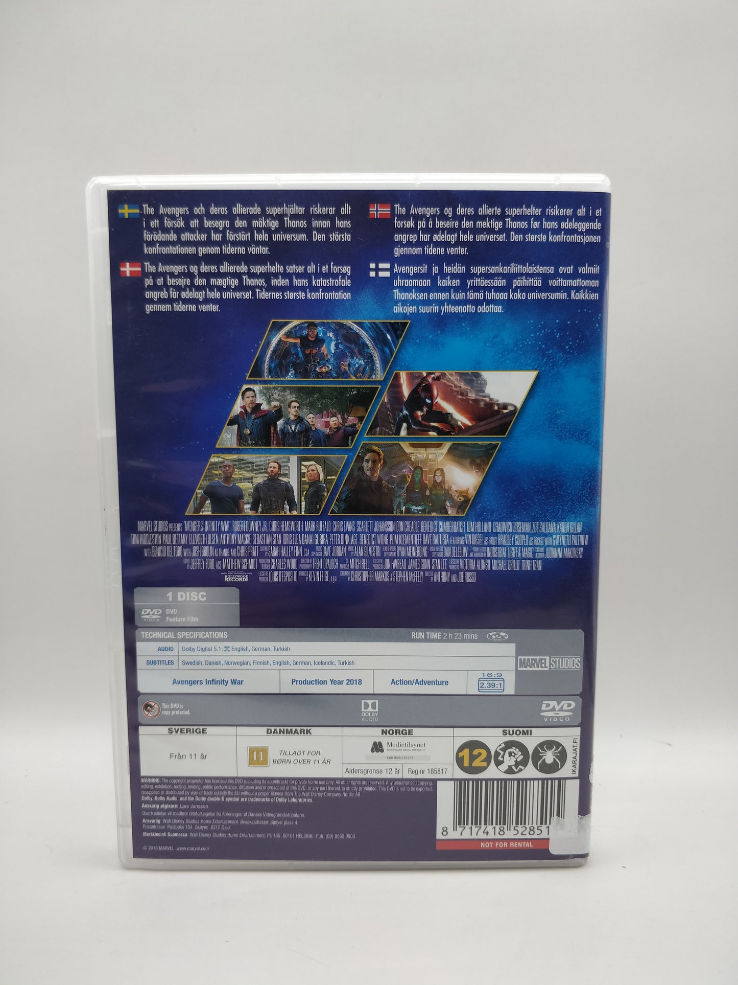 Avenger - Infinity war (Second Hand)