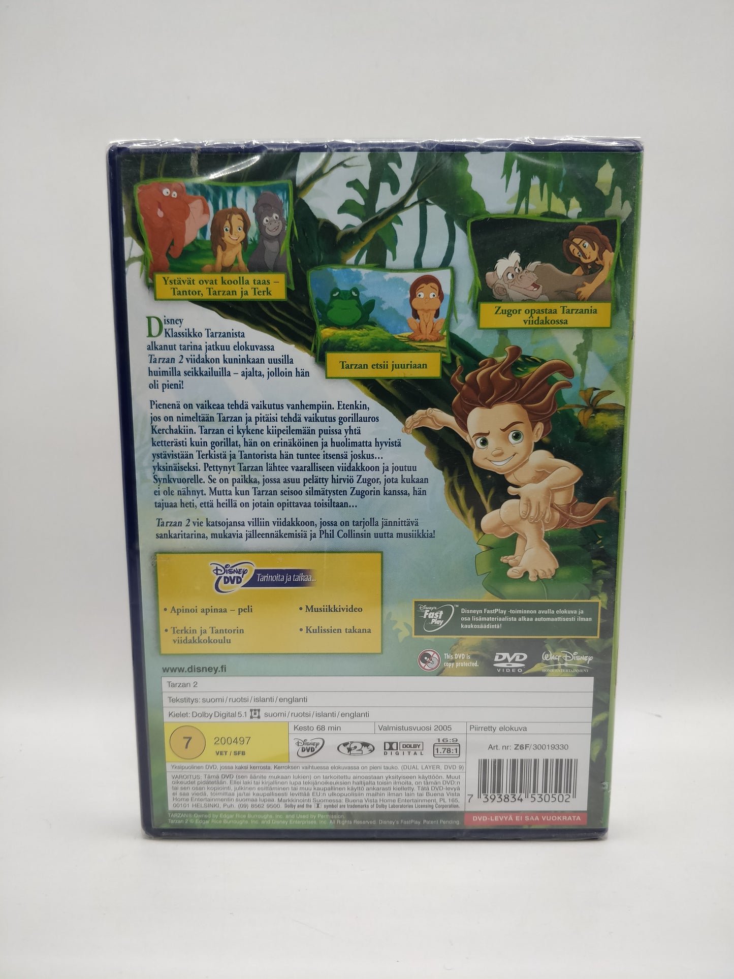 Walt Disney - Tarzan 2 (Alkuperäisissä muoveissa)