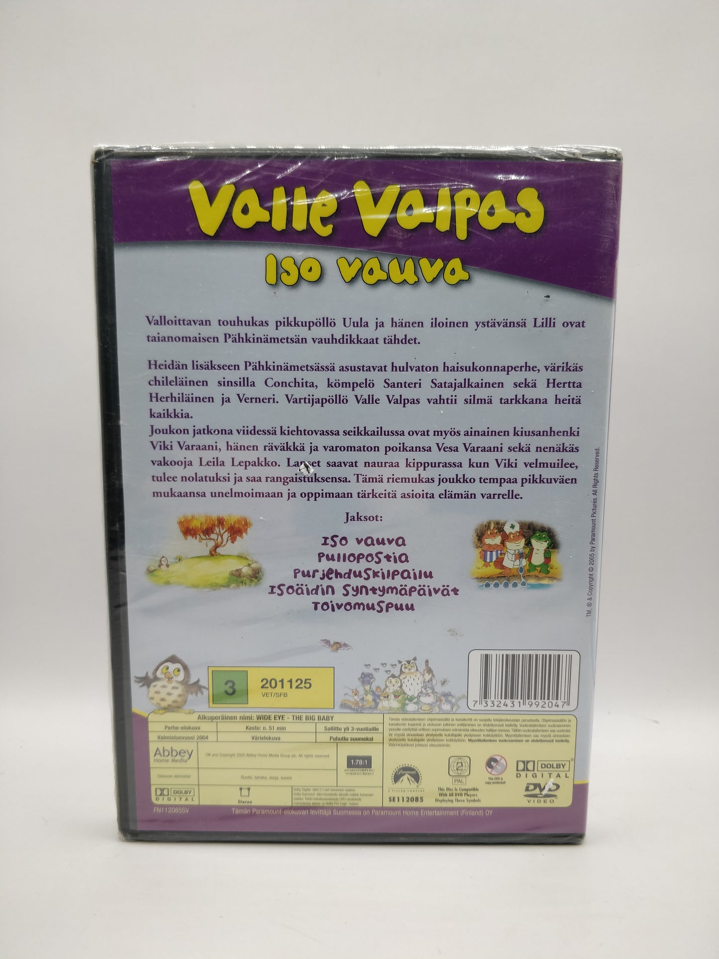 Valle Valpas - Iso vauva (Alkuperäisissä muoveissa)