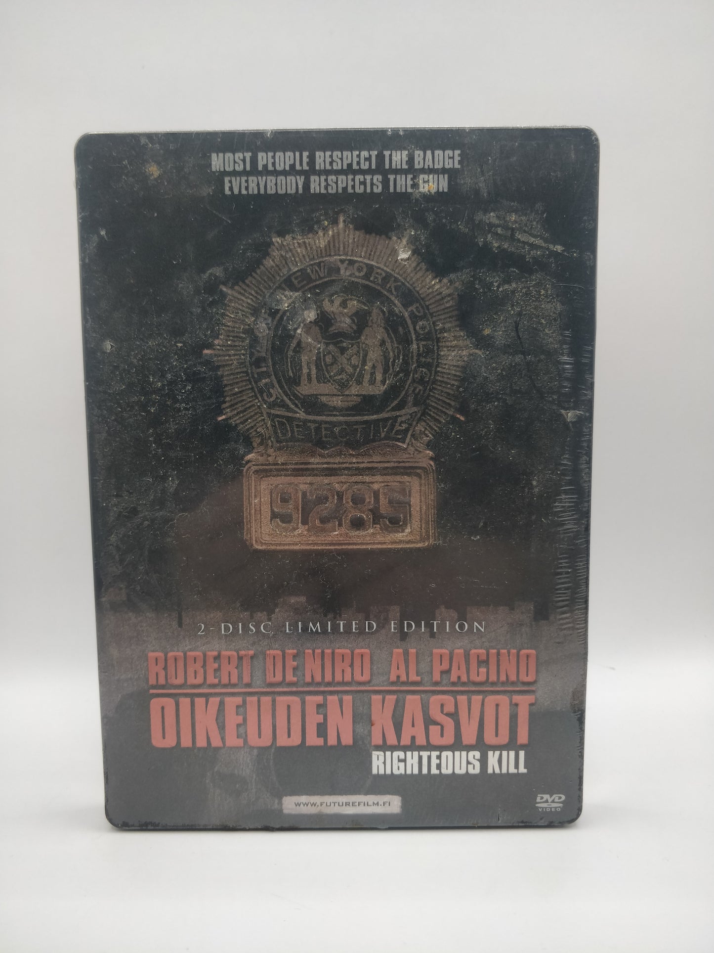 Face of Justice - Righteous Kill - Steelbook (In Original Plastics)