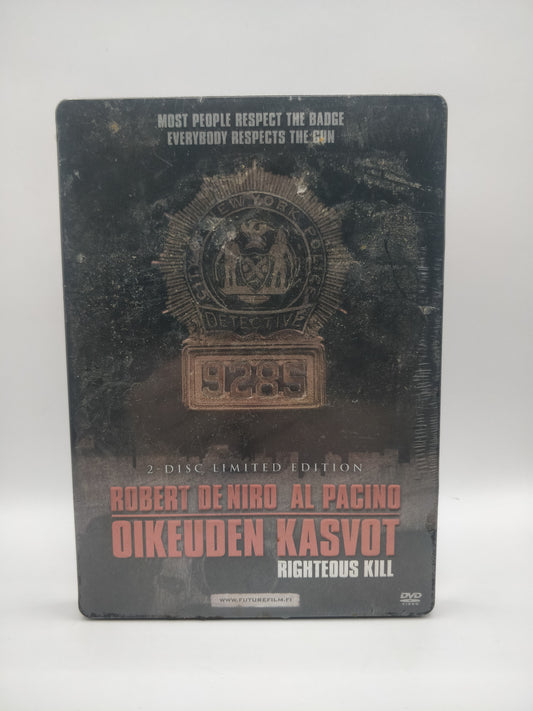 Face of Justice - Righteous Kill - Steelbook (In Original Plastics)