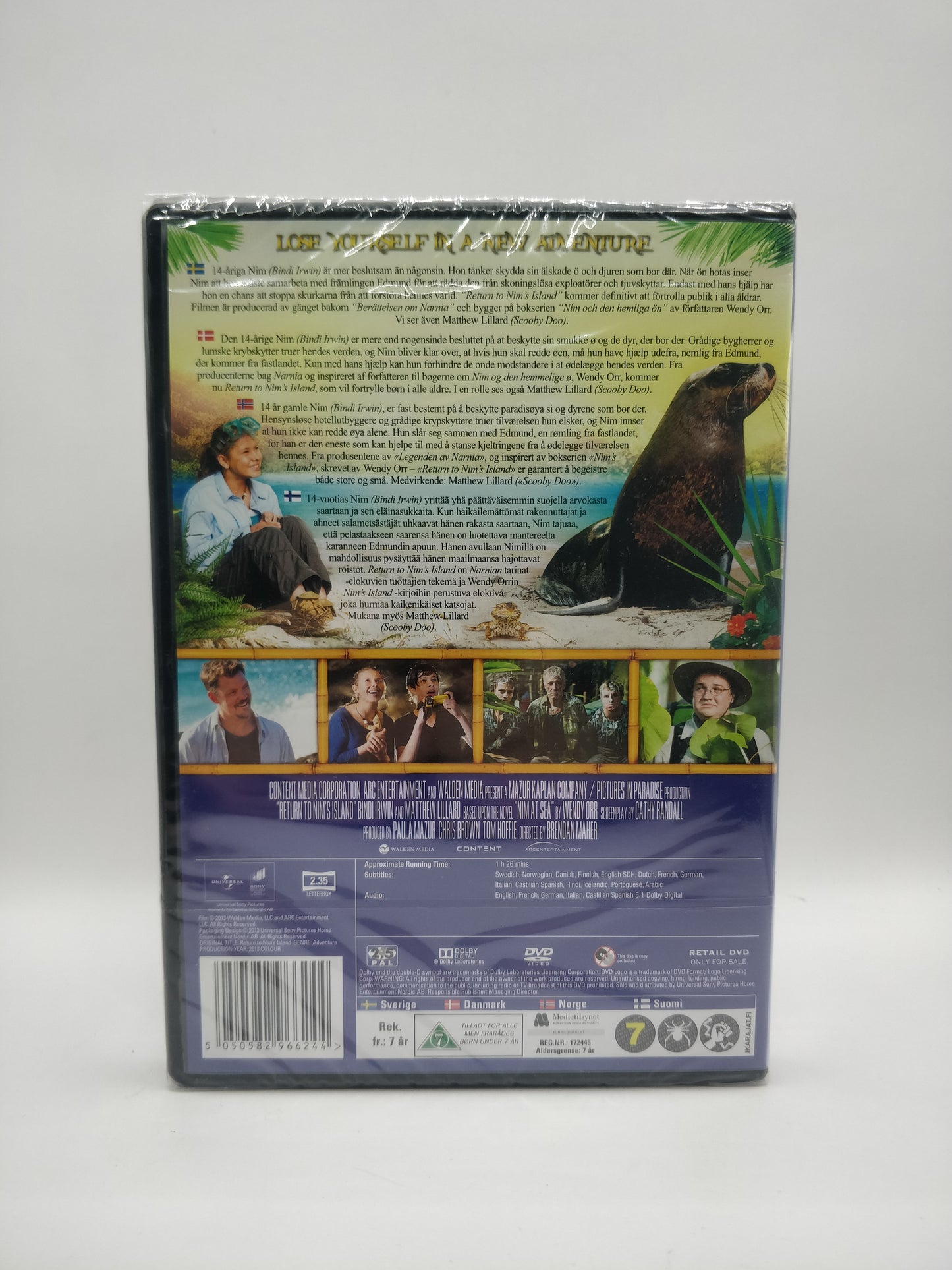 Return to nim's island (Alkuperäisissä muoveissa)