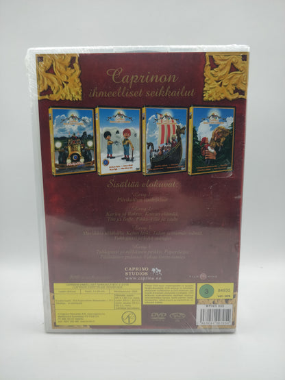 Caprinan ihmeelliset seikkailut (Alkuperäisissä muoveissa)