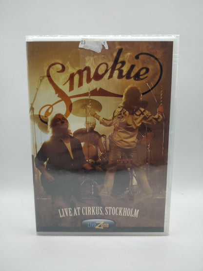 Smokie - Live at cirkus, Stocholm (Alkuperäisissä muoveissa)