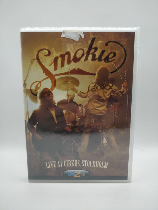 Smokie - Live at cirkus, Stocholm (Alkuperäisissä muoveissa)