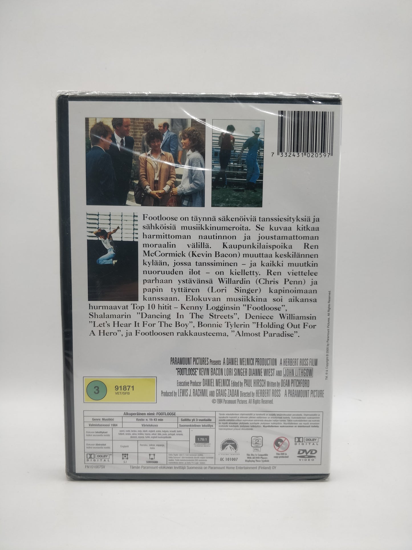 Footloose (Alkuperäisissä muoveissa)