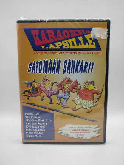 Karaokea lapsille - Satumaan sankarit (Alkuperäisissä muoveissa)