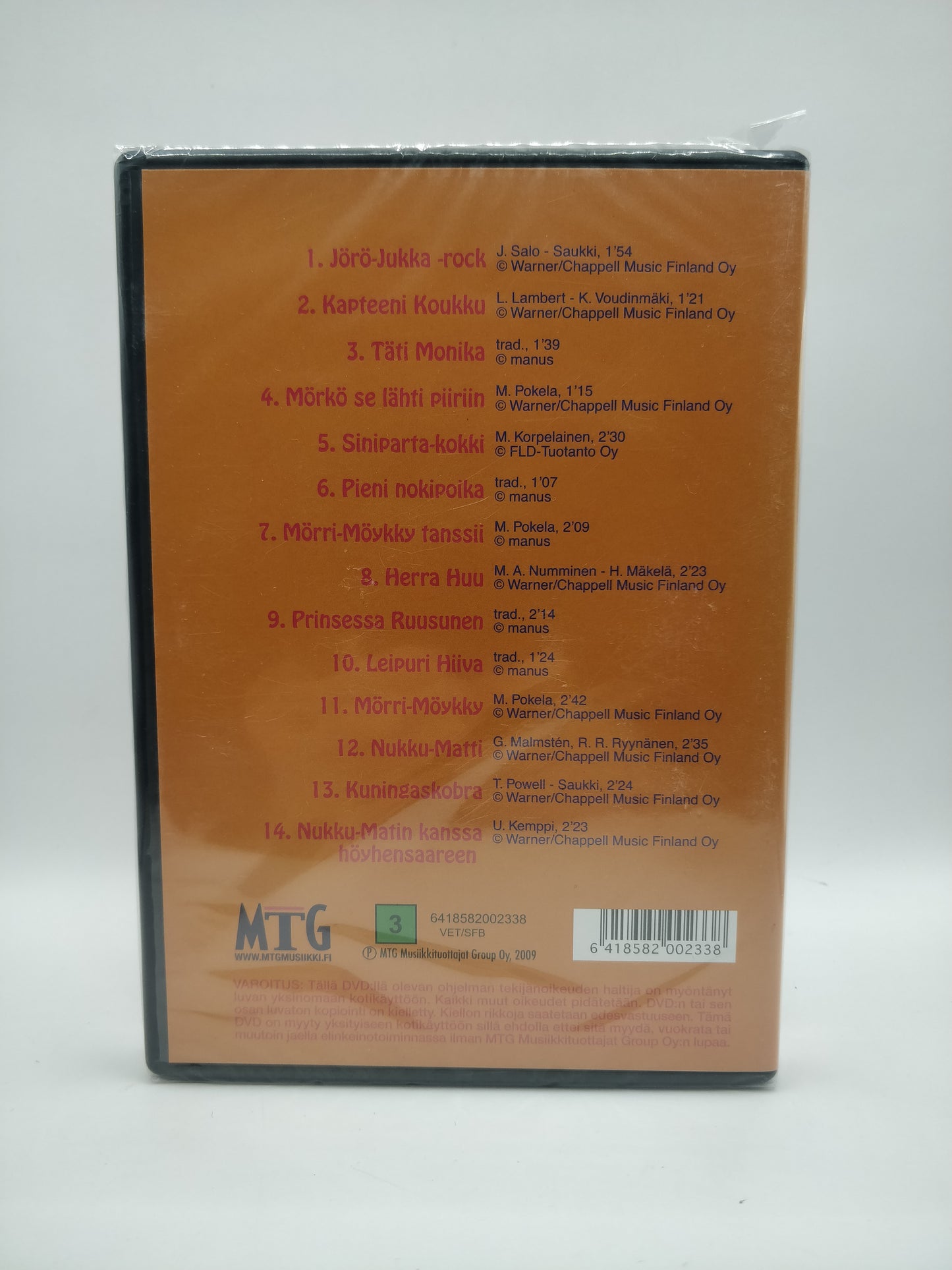 Karaokea lapsille - Satumaan sankarit (Alkuperäisissä muoveissa)