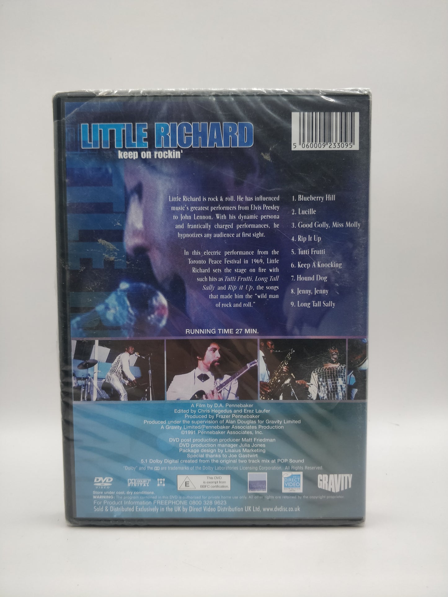 Little Richard - Keep on rockin (Alkuperäisissä muoveissa)