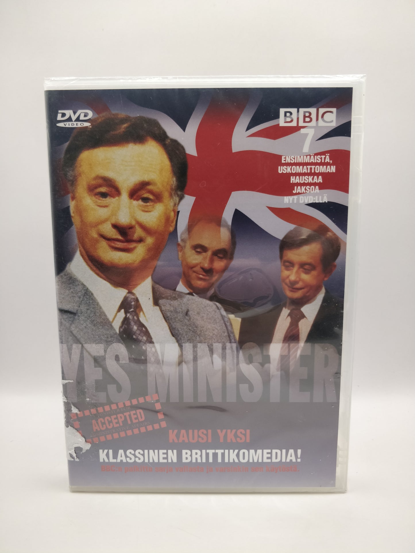 Yes minister - Kausi 1 (Alkuperäisissä muoveissa)