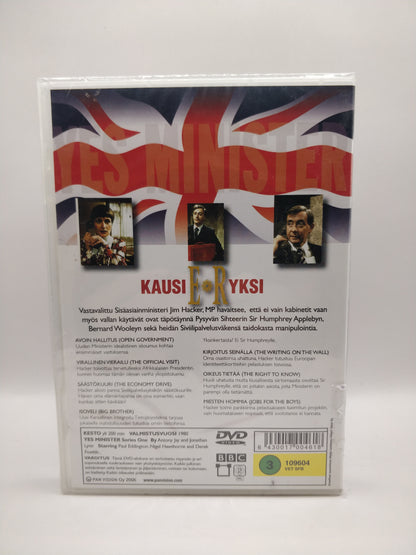 Yes minister - Kausi 1 (Alkuperäisissä muoveissa)