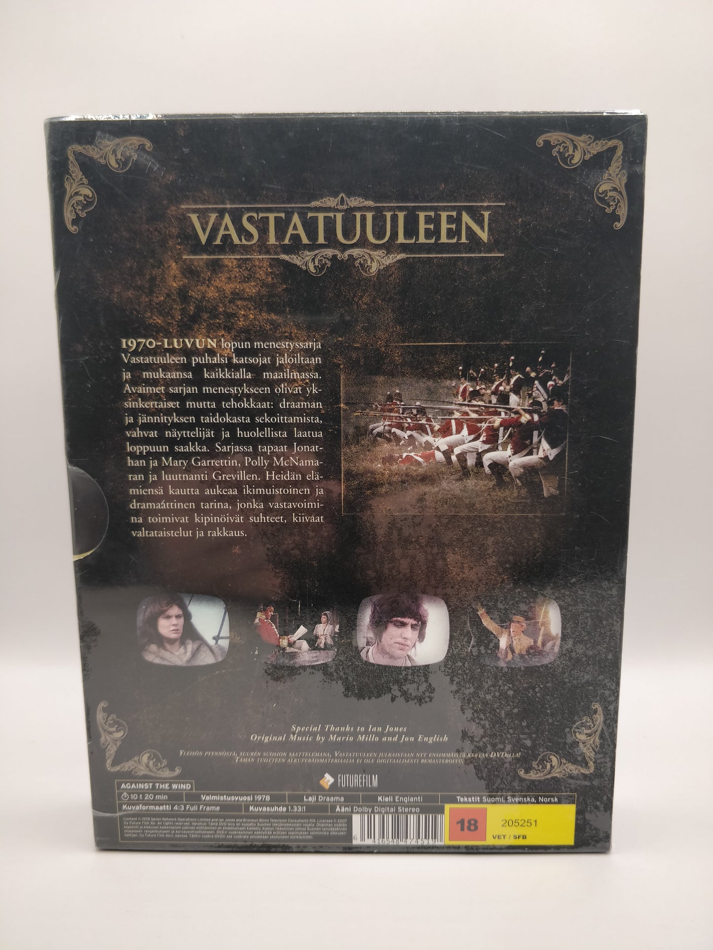 Vastatuuleen (Against the Wind) (Alkuperäisissä muoveissa)