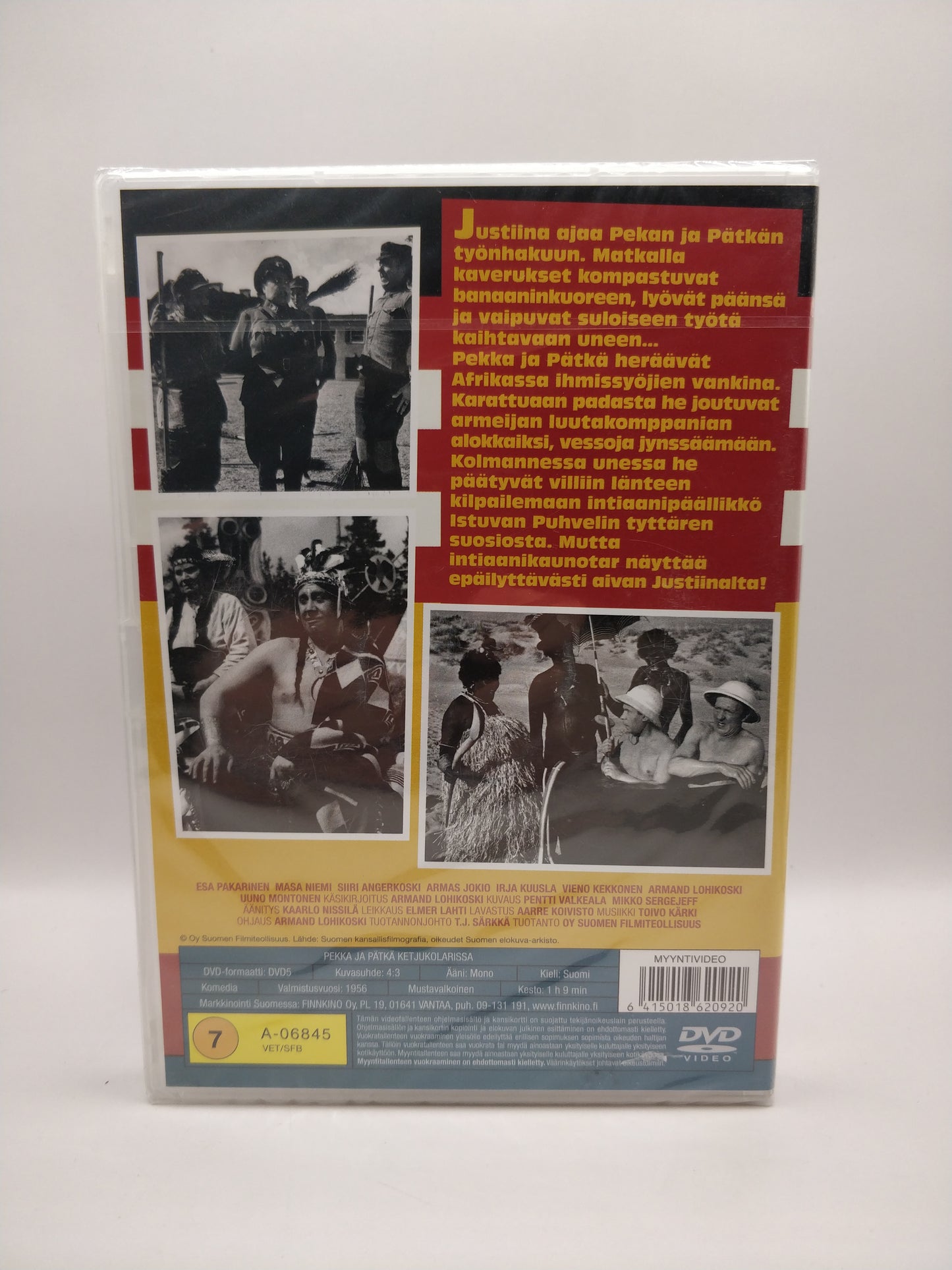 Pekka ja pätkä - Ketjukolarissa (Alkuperäisissä muoveissa)