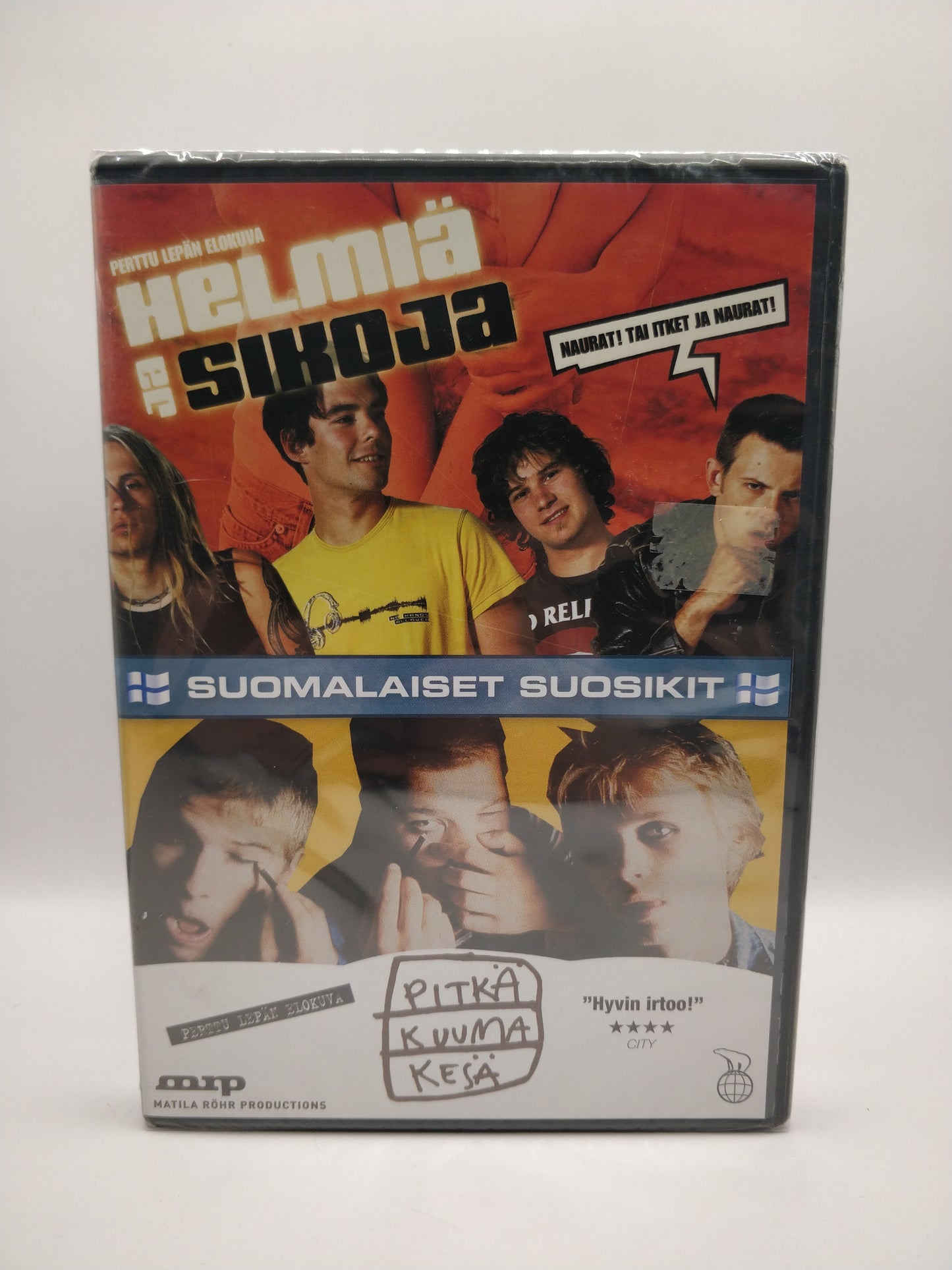 Helmiä ja sikoja / Pitkä kuuma kesä (Alkuperäisissä muoveissa)