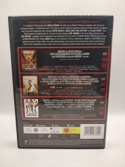 Heath Ledger 3 movie collector's pack (Second Hand)