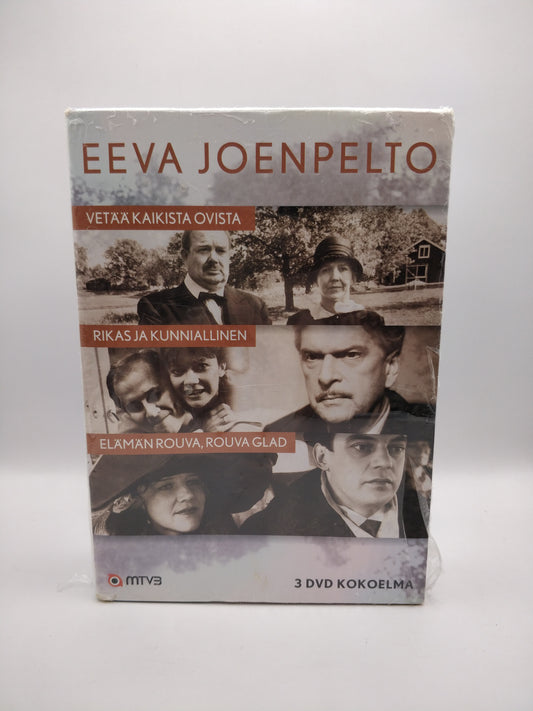 Eeva Joenpelto - 3 DVD Kokoelma (Alkuperäisissä muoveissa)