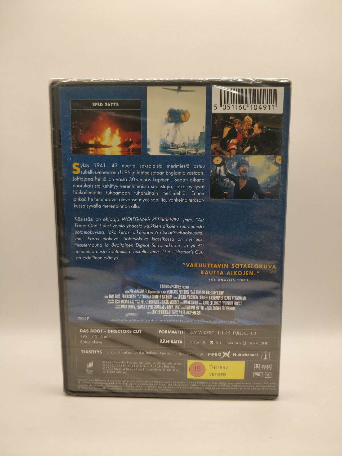 Sukellusvene U-96(Alkuperäisissä muoveissa)