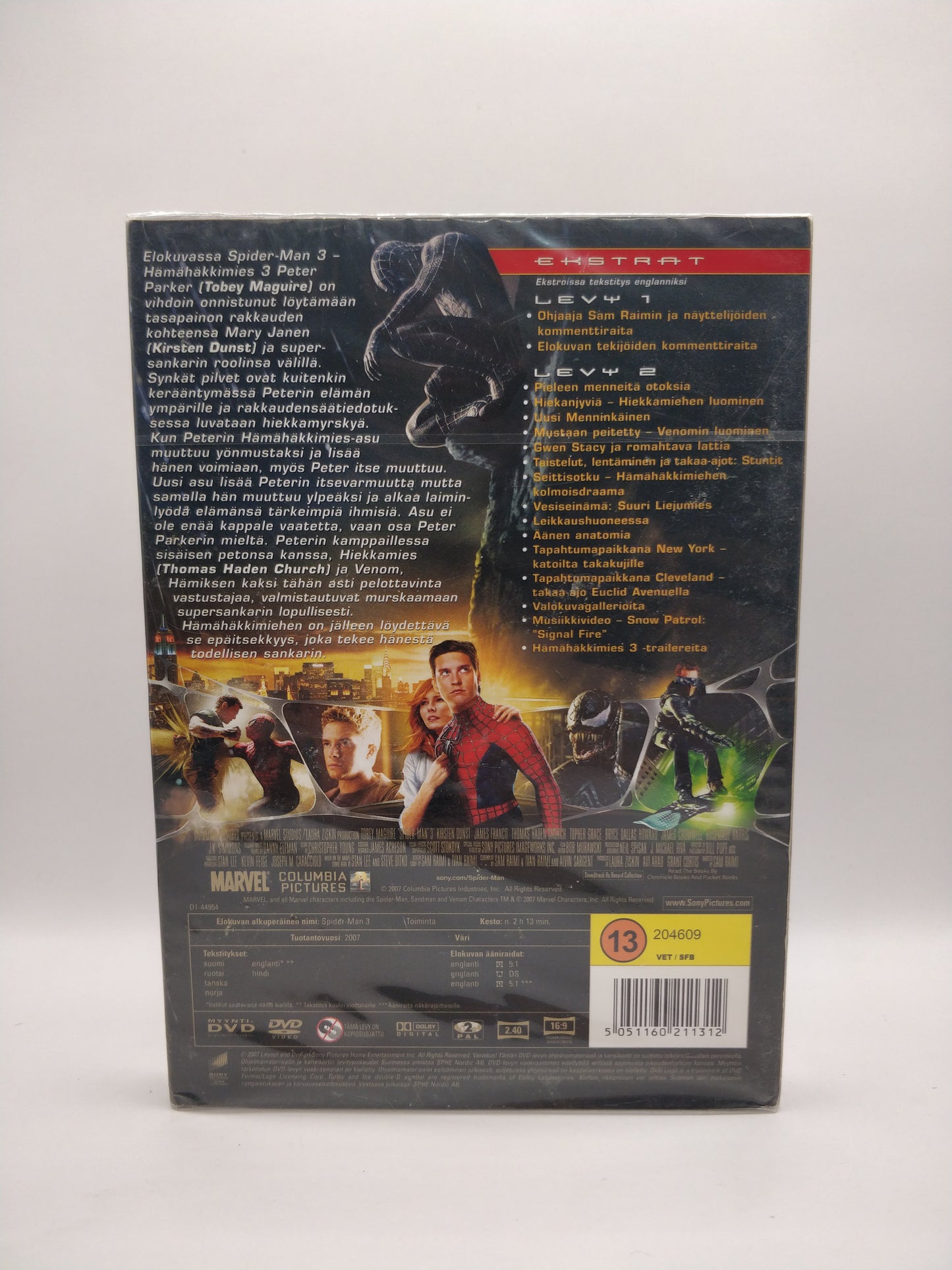 Spider-Man 3 (Alkuperäisissä muoveissa)