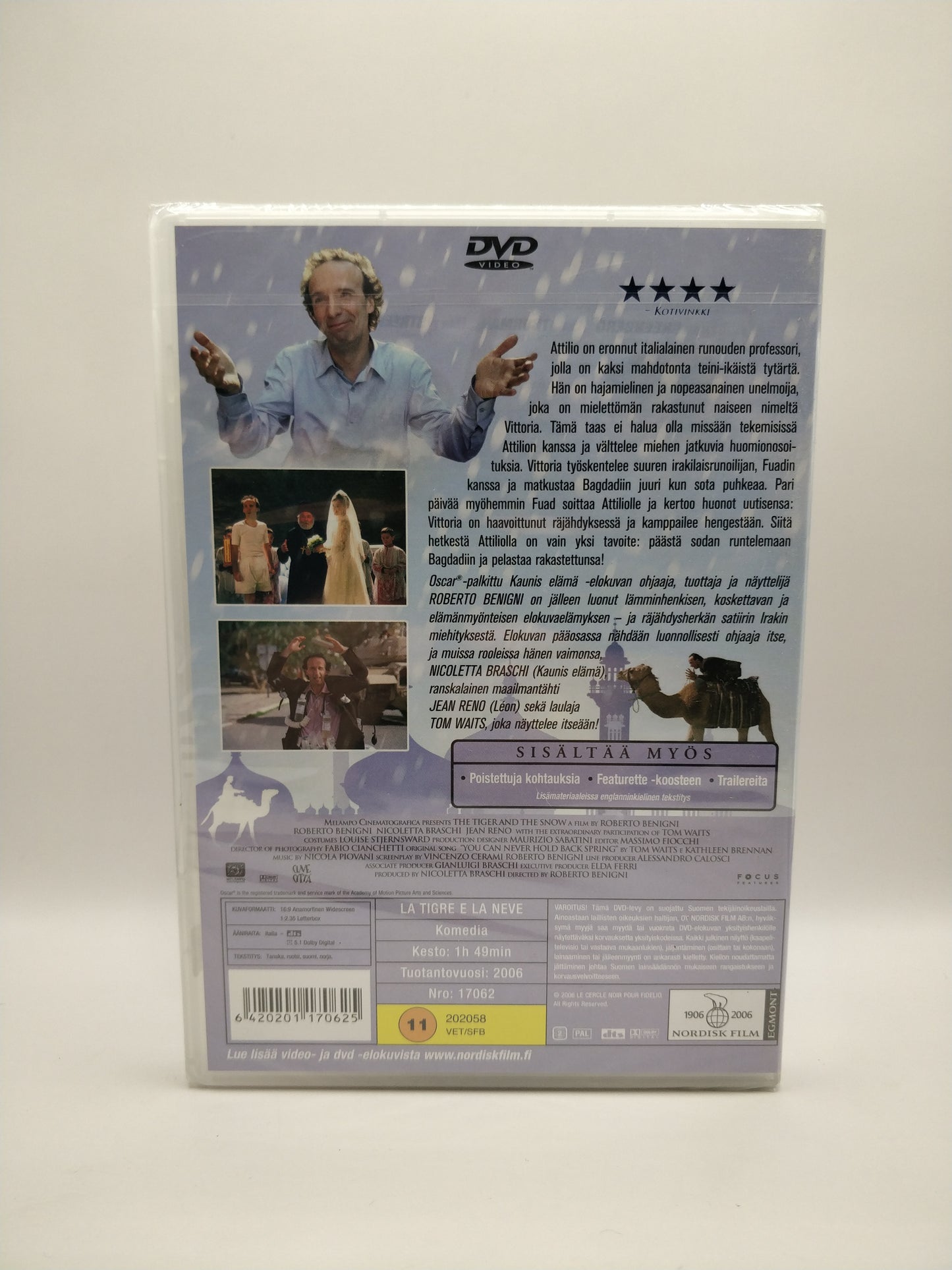 Tiikeri ja Lumi (Alkuperäisissä muoveissa)