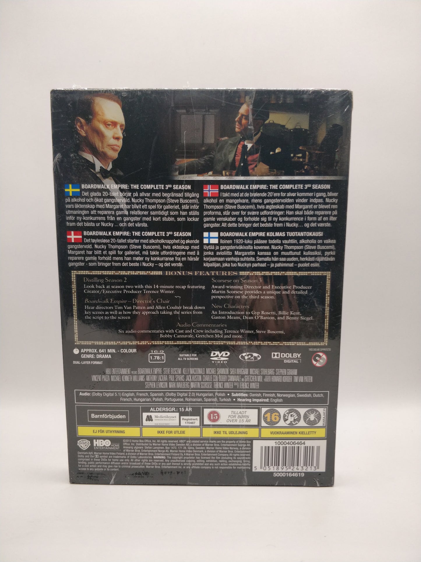 Boardwalk Empire - Kausi 3 (Alkuperäisissä muoveissa)