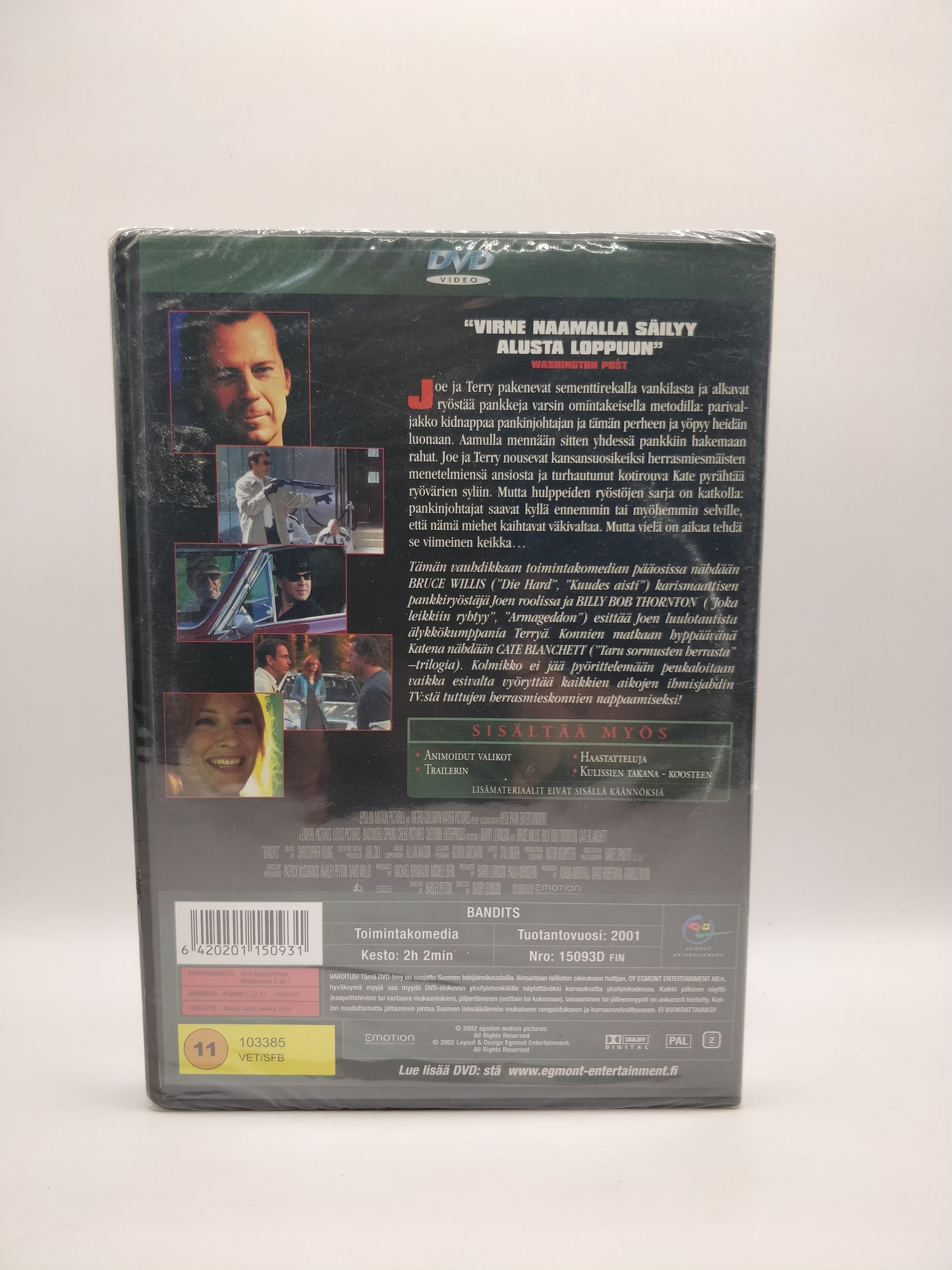 Bandits - Pankkirosvot (Alkuperäisissä muoveissa)