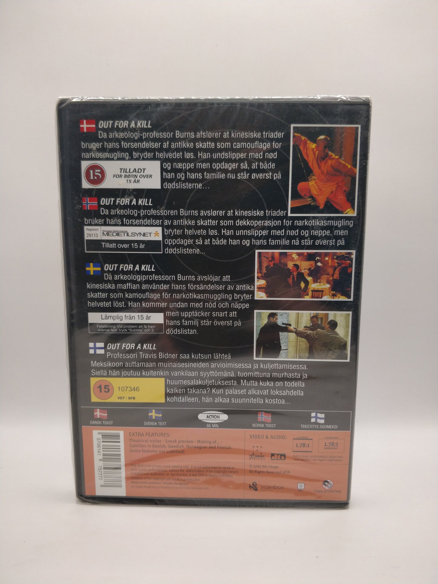 Steven Seagal - Out for a kill (Alkuperäisissä muoveissa)