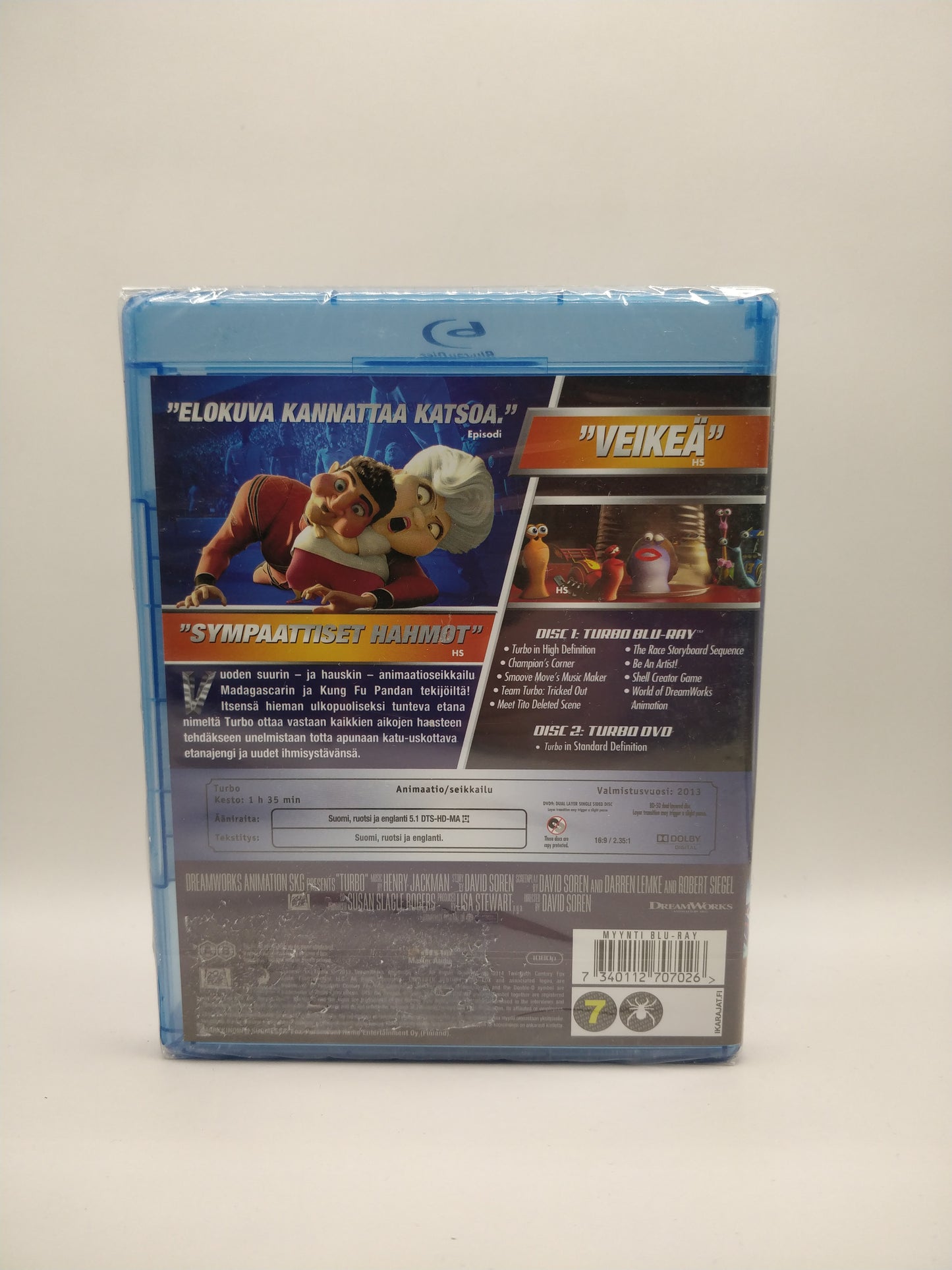 Turbo (Alkuperäisissä muoveissa)