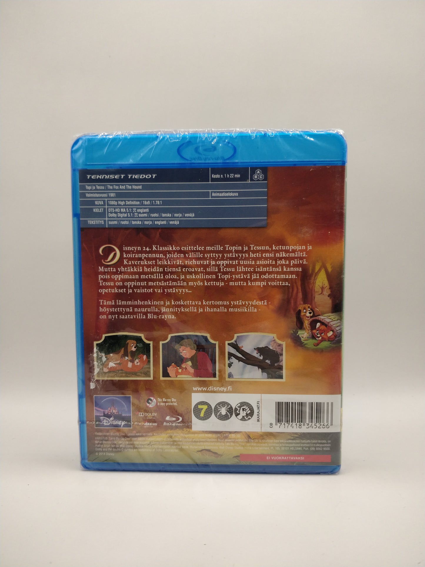 Walt Disney - Topi ja Tessu (Alkuperäisissä muoveissa)