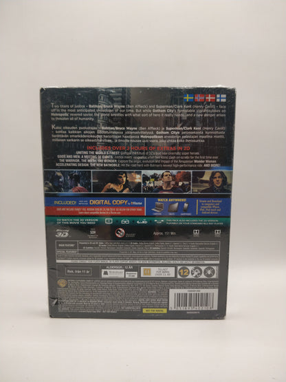 Batman v Superman - Dawn of Justice 3D (Alkuperäisissä muoveissa)