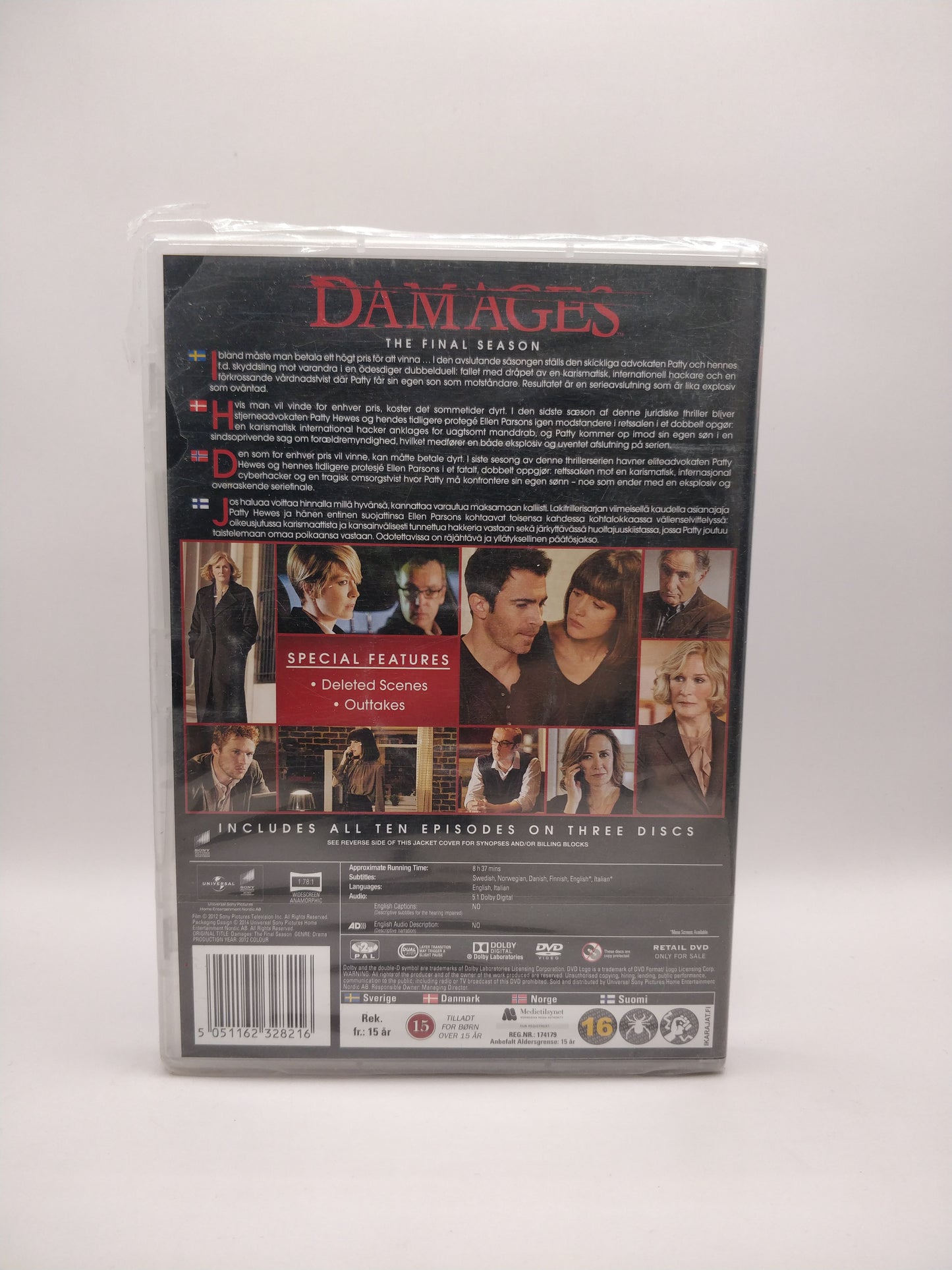 Damages - The Final Season (Alkuperäisissä muoveissa)