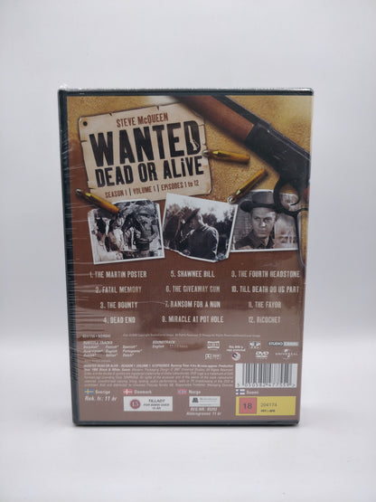 Wanted Dead or Alive - Kausi 1 Vol.1 (Alkuperäisissä muoveissa)