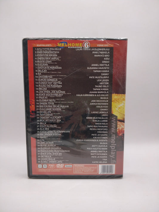 Melhome Karaoke 6 - 40 karaokehittiä (Alkuperäisissä muoveissa)