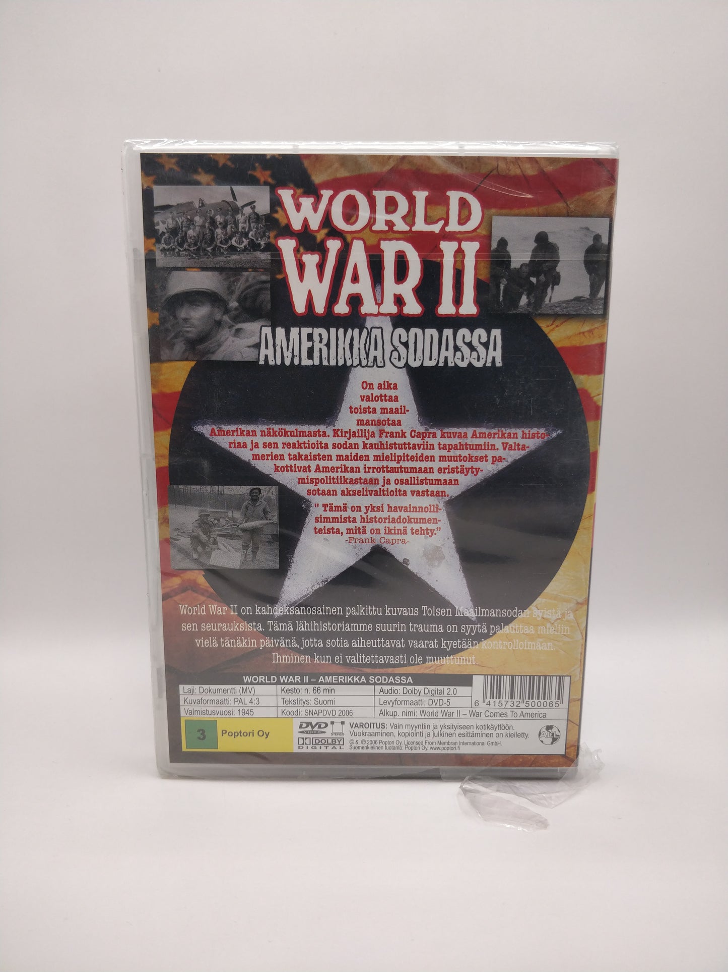 World War 2: Amerikka Sodassa - World War 2: America at War (Alkuperäisissä muoveissa)