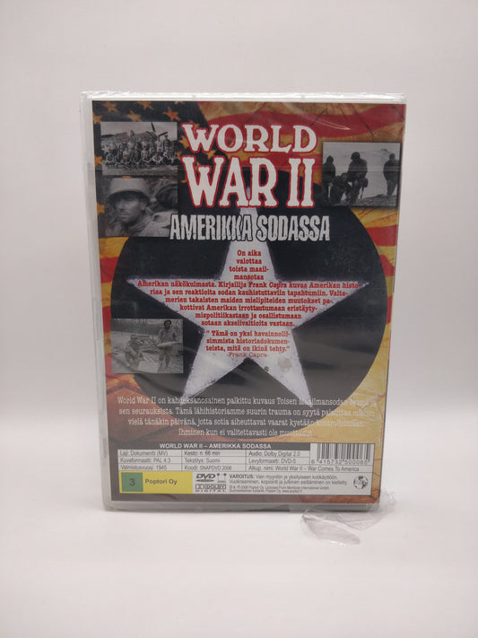 World War 2: Amerikka Sodassa - World War 2: America at War (Alkuperäisissä muoveissa)