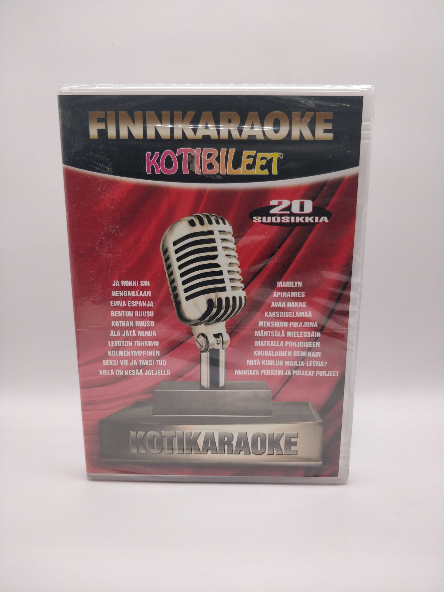 Finnkaraoke - Kotibileet: 20 Suosikkia (Finnkaraoke - Home Party: 20 Favorites) – (Alkuperäisissä muoveissa)