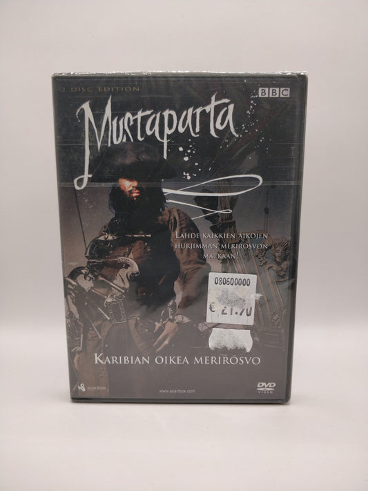 Mustaparta - Karibian oikea merirosvo (Alkuperäisissä muoveissa)