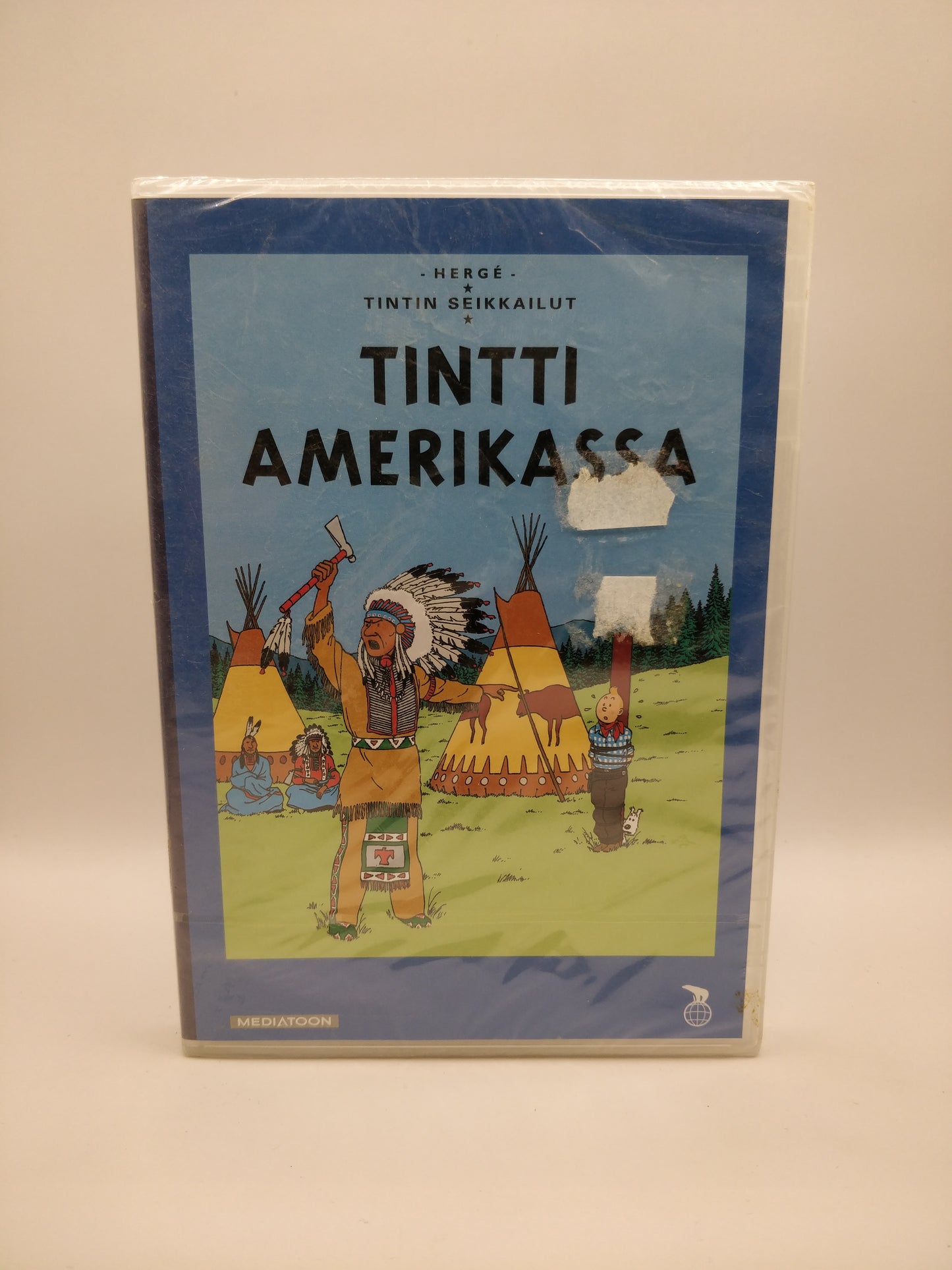 Tintti Amerikassa - Tintin in America (Alkuperäisissä muoveissa)