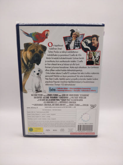 102 Dalmatialaista / 102 Dalmatians (Alkuperäisissä muoveissa)