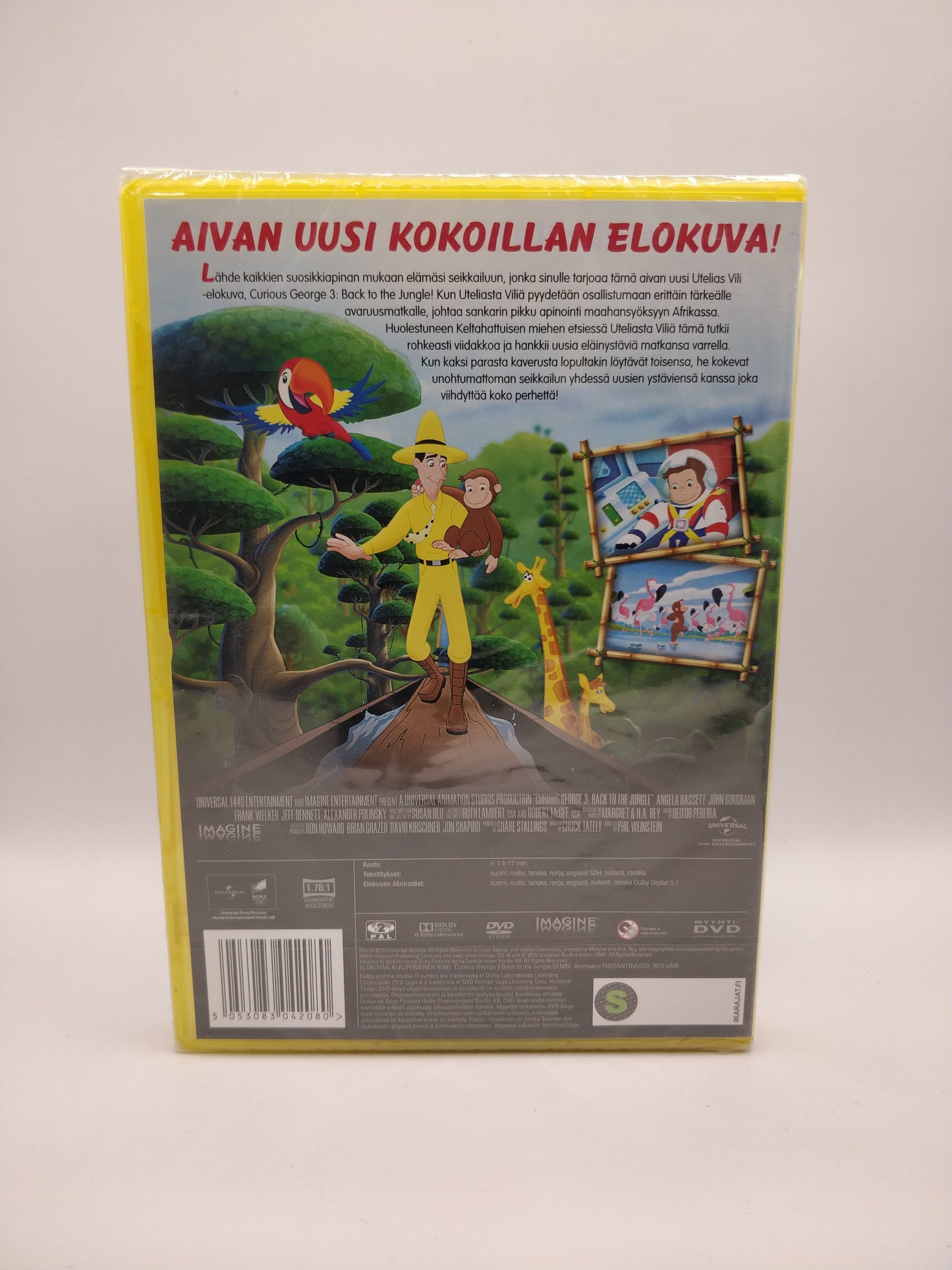 Utelias Vili 3 - Takaisin viidakkoon (Alkuperäisissä muoveissa)