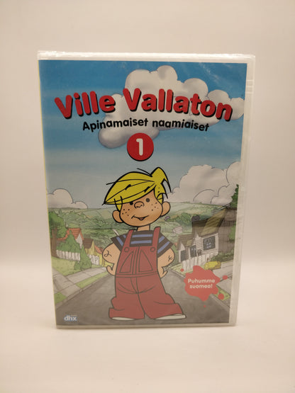 Ville Vallaton 1 - Apinamaiset naamiaiset (Alkuperäisissä muoveissa)