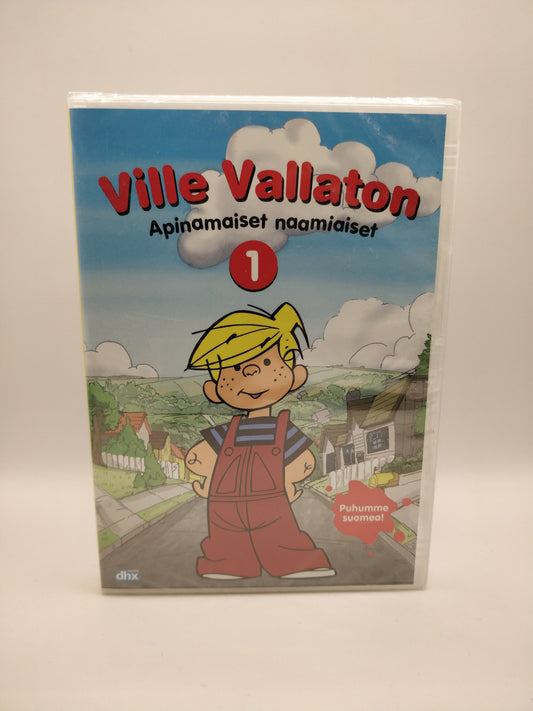 Ville Vallaton 1 - Apinamaiset naamiaiset (Alkuperäisissä muoveissa)