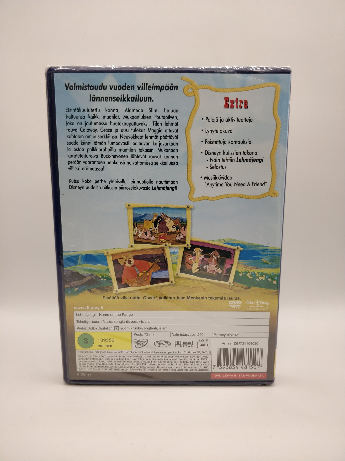 Walt Disney Klassikot: Lehmäjengi (Alkuperäisissä muoveissa)