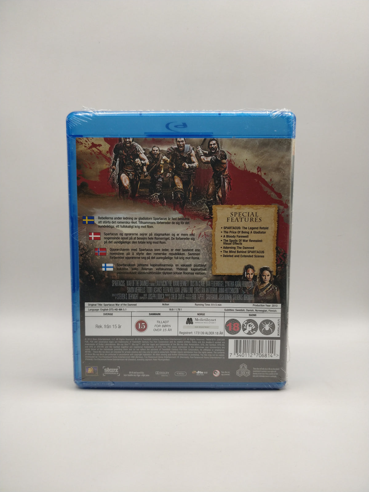 Spartacus: War of the Damned (Alkuperäisissä muoveissa)